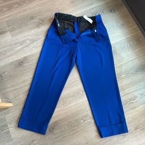 Zara blue pleaded men’s dress pants